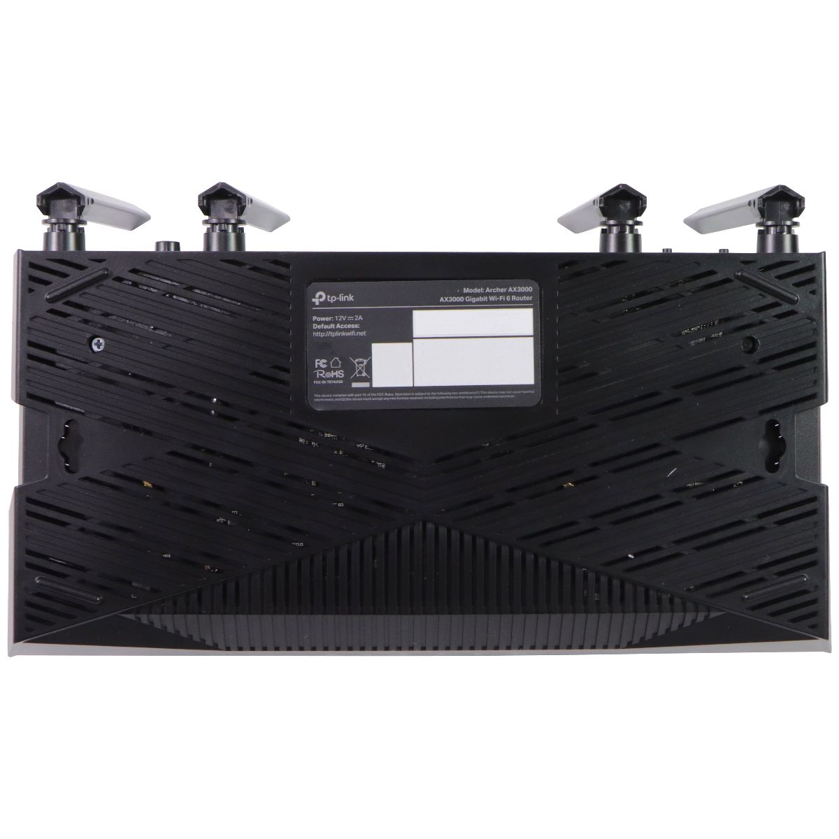 TP-Link Archer AX3000 4-Stream Gigabit Wi-Fi 6 Router - Black Networking - Wireless Wi-Fi Routers TP-LINK - Simple Cell Bulk Wholesale Pricing - USA Seller