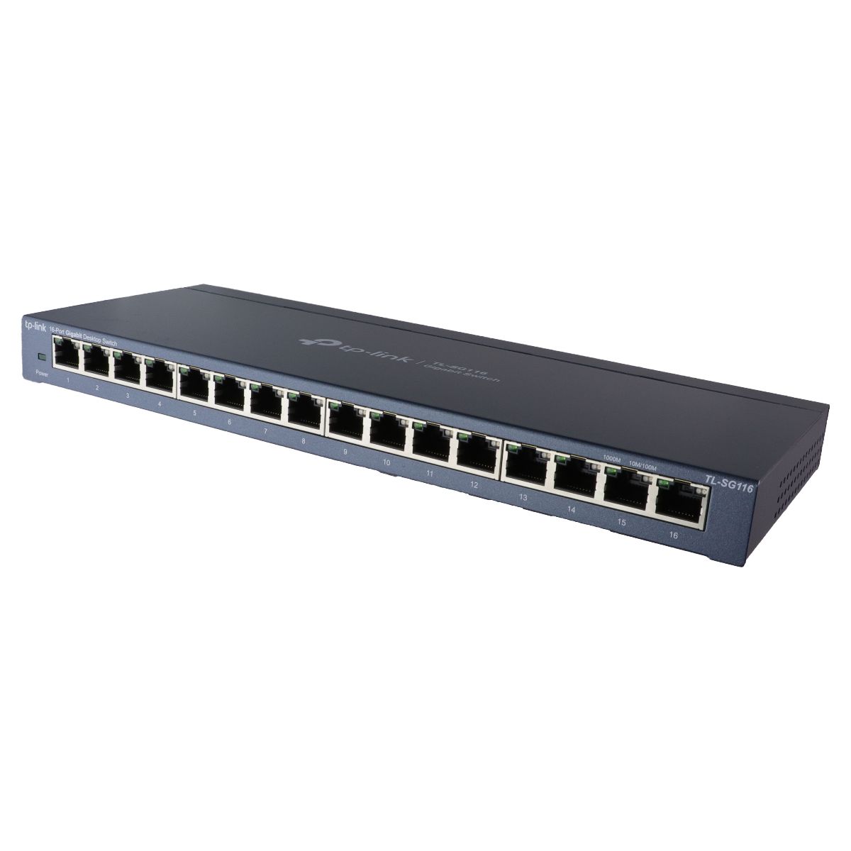 TP-Link (TL-SG116) 16 Port Gigabit Unmanaged Ethernet Switch - Blue