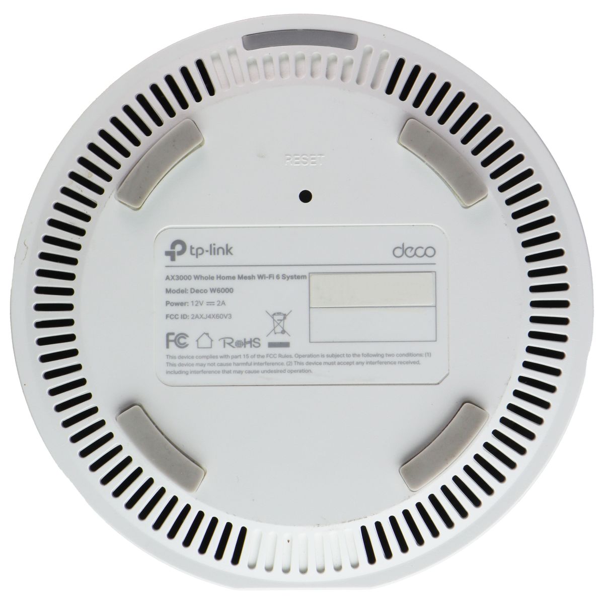 TP-Link Wi-Fi 6 AX3000 Mesh Router Deco W6000 (SINGLE)