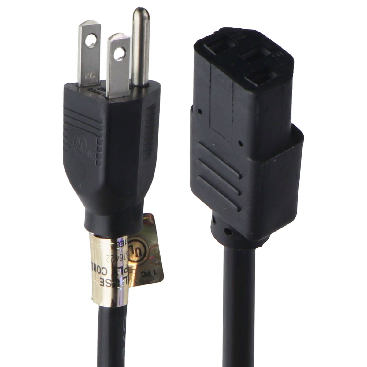 Tripp Lite Power Cable C13 (Female) to NEMA 5-15 (Male) - Black/6ft (P006-006) Multipurpose Batteries & Power - Multipurpose AC to DC Adapters Tripp Lite - Simple Cell Bulk Wholesale Pricing - USA Seller