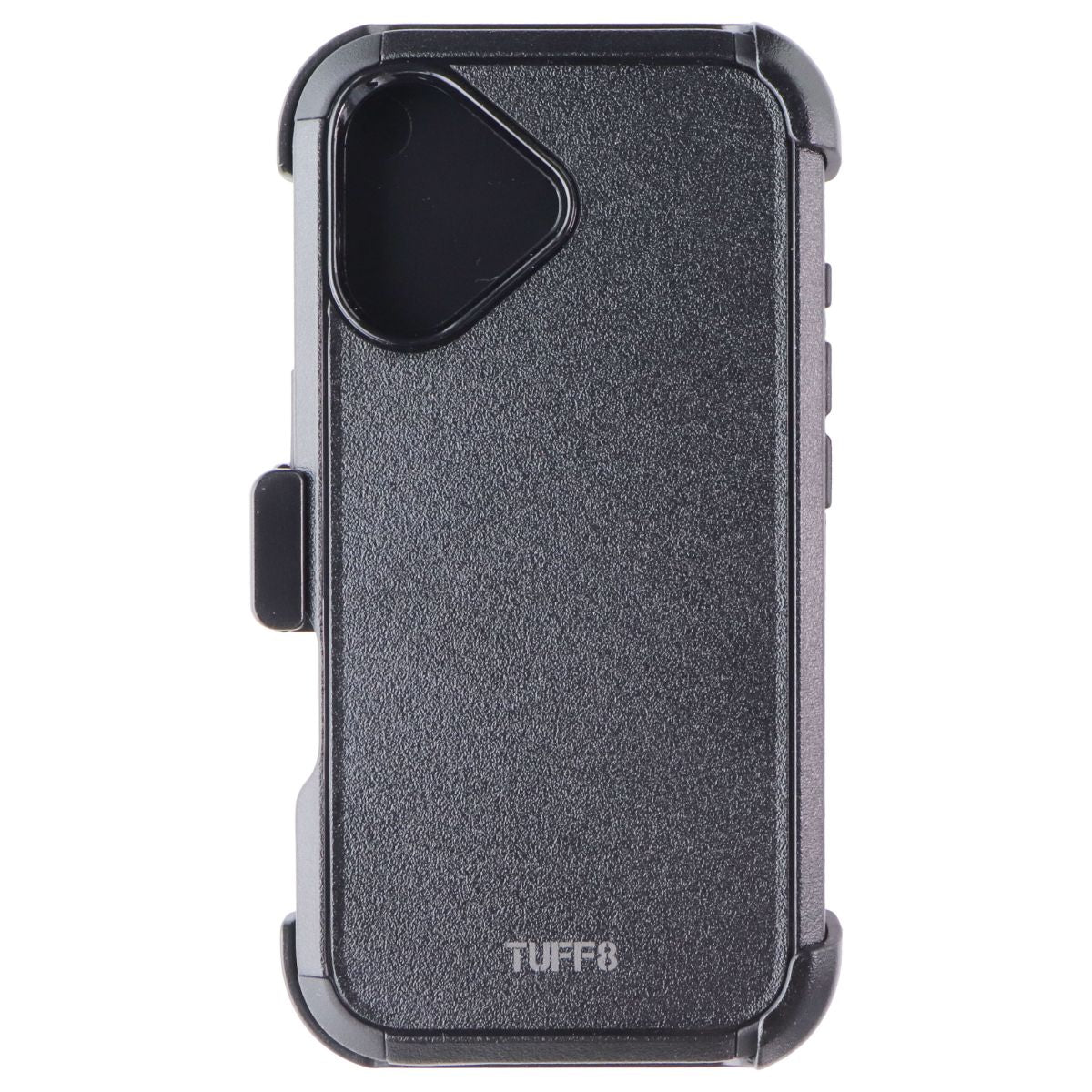 TUFF8 Impact PLUS Case with Holster for MagSafe for Apple iPhone 16 - Black Cell Phone - Cases, Covers & Skins TUFF8 - Simple Cell Bulk Wholesale Pricing - USA Seller