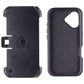 TUFF8 Impact PLUS Case with Holster for MagSafe for Apple iPhone 16 - Black Cell Phone - Cases, Covers & Skins TUFF8 - Simple Cell Bulk Wholesale Pricing - USA Seller
