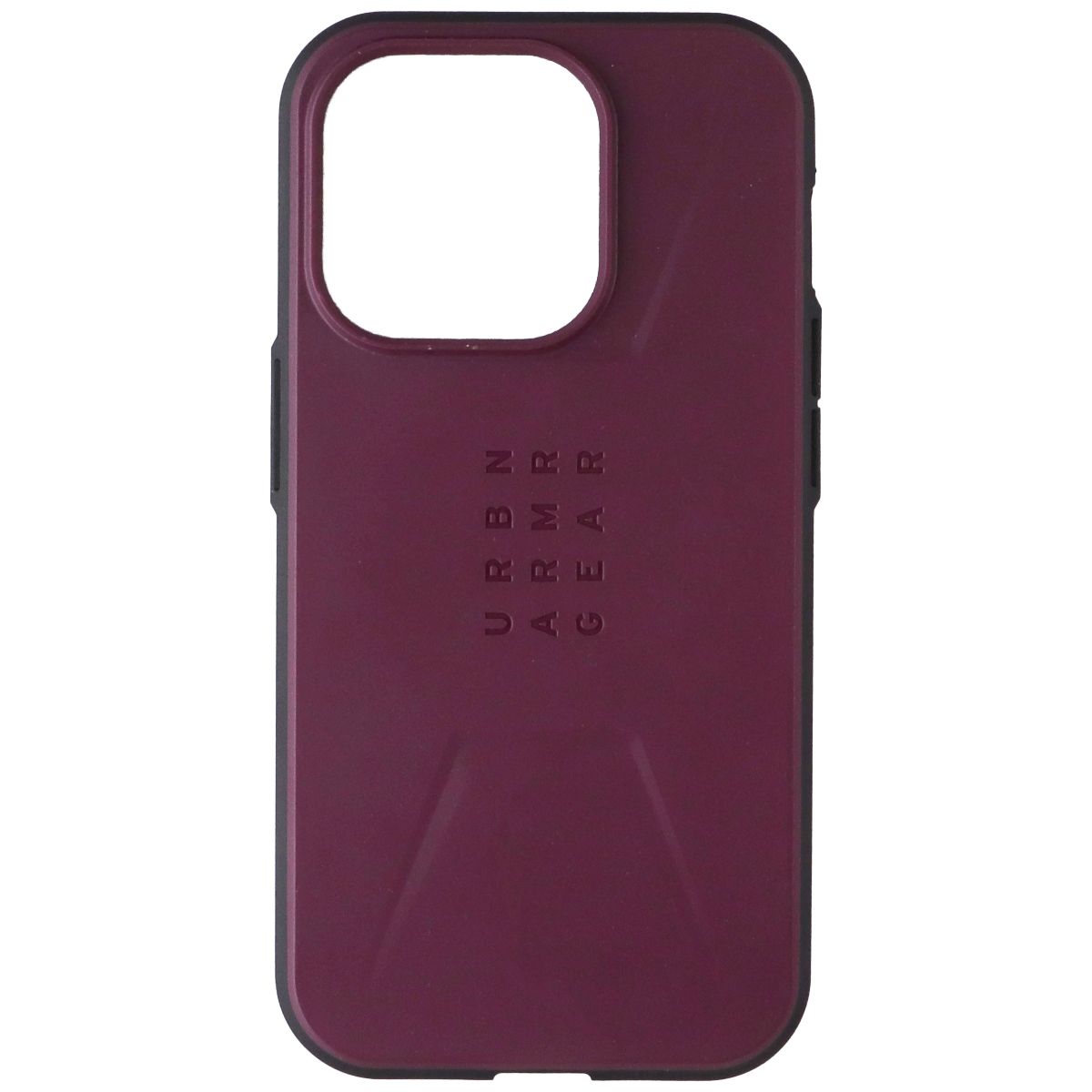 UAG Civilian Series Case for MagSafe for Apple iPhone 15 Pro - Bordeaux (Red)