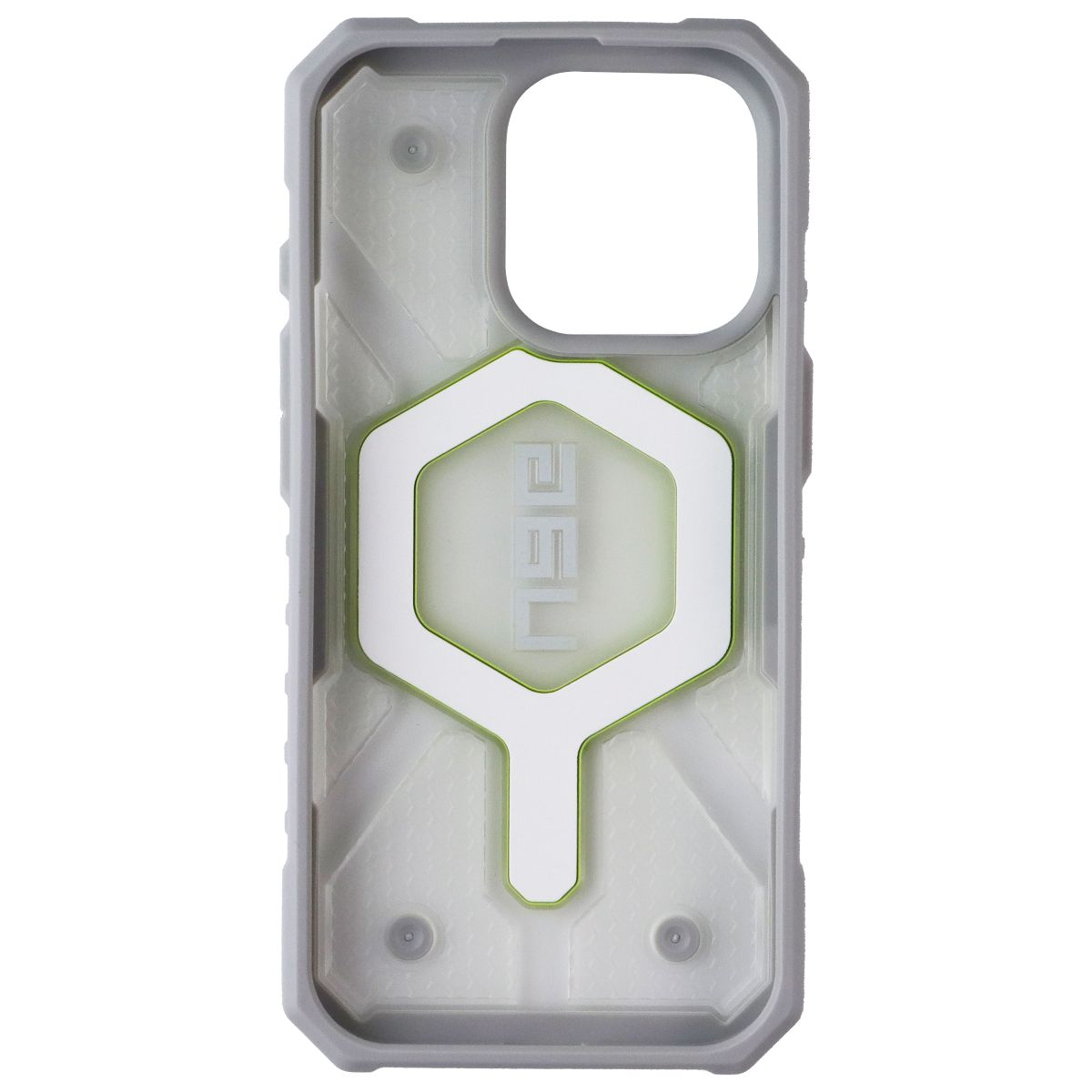 UAG Pathfinder Series Case for MagSafe for iPhone 16 Pro - Clear Active Neon