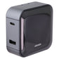 Ubio Labs Dual-Port (USB-A and USB-C) Wall Charger Adapter - Black (CHG1091SG)