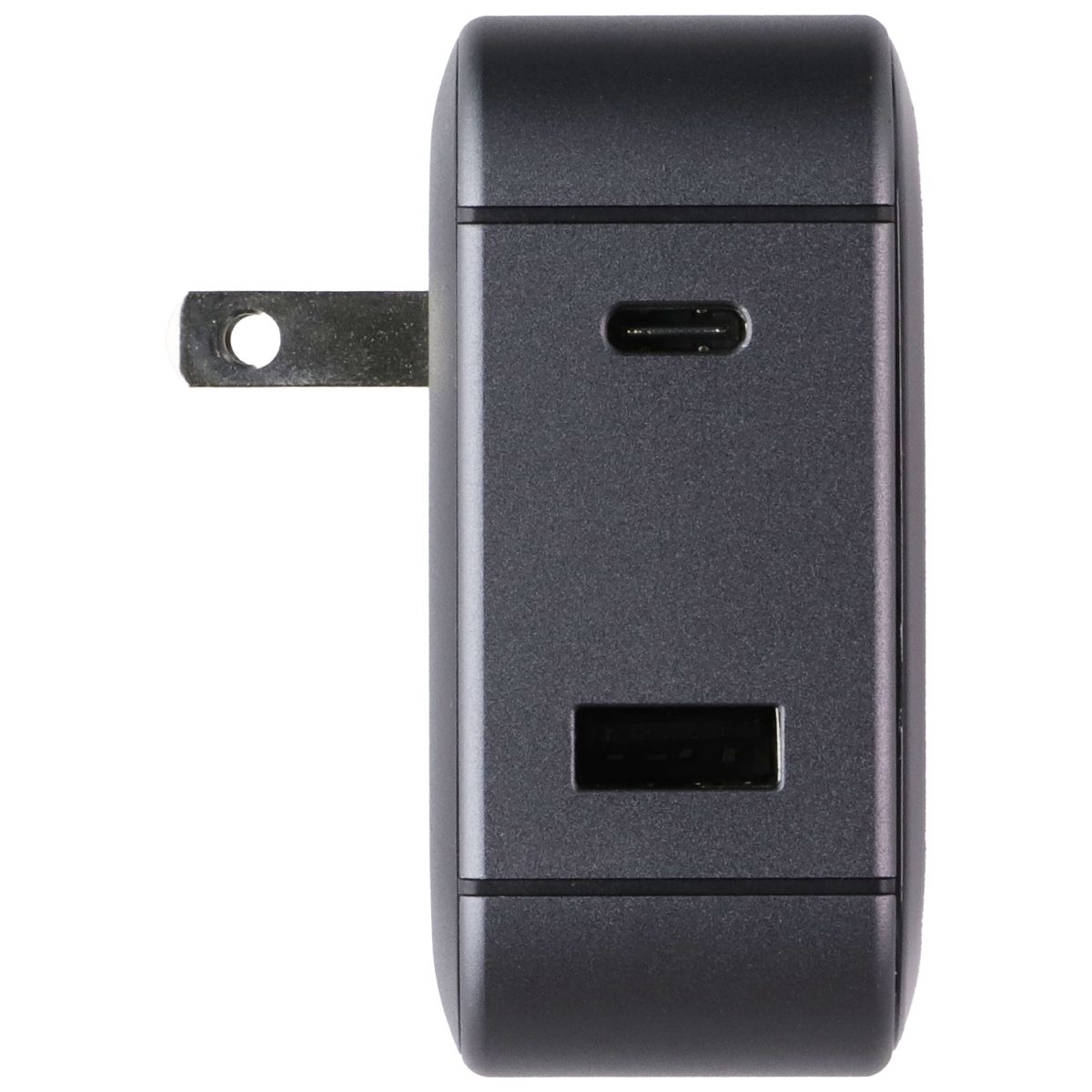 Ubio Labs Dual-Port (USB-A and USB-C) Wall Charger Adapter - Black (CHG1091SG)