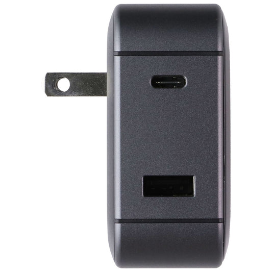 Ubio Labs Dual-Port (USB-A and USB-C) Wall Charger Adapter - Black (CHG1091SG)