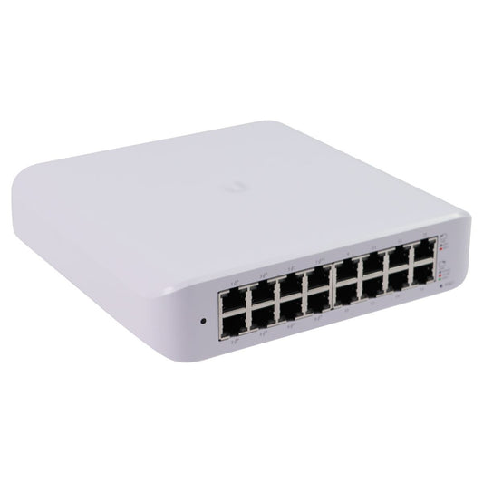 Ubiquiti Networks 45W UniFi 16-Port PoE Switch - White (USW-Lite-16-PoE) Networking - Network Switches Ubiquiti Networks - Simple Cell Bulk Wholesale Pricing - USA Seller