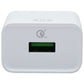UBREAKIFIX 18W Quick Charge Wall Charger with 3.0 Single Port USB - White Cell Phone - Cables & Adapters UBREAKIFIX - Simple Cell Bulk Wholesale Pricing - USA Seller