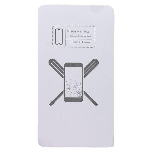 UBREAKIFIX Tempered Glass for Apple iPhone 8/7 Plus - Crystal Clear (5 PK) Cell Phone - Screen Protectors UBREAKIFIX - Simple Cell Bulk Wholesale Pricing - USA Seller