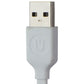 UBREAKIFIX (3-Ft) Flat Series Micro-USB to USB Charge/Sync Cable - White Cell Phone - Cables & Adapters UBREAKIFIX - Simple Cell Bulk Wholesale Pricing - USA Seller