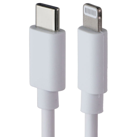 Universal 3.3-Ft USB-C to Lightning 8-Pin MFI Cable for iPhone/iPad - White Cell Phone - Cables & Adapters Unbranded - Simple Cell Bulk Wholesale Pricing - USA Seller
