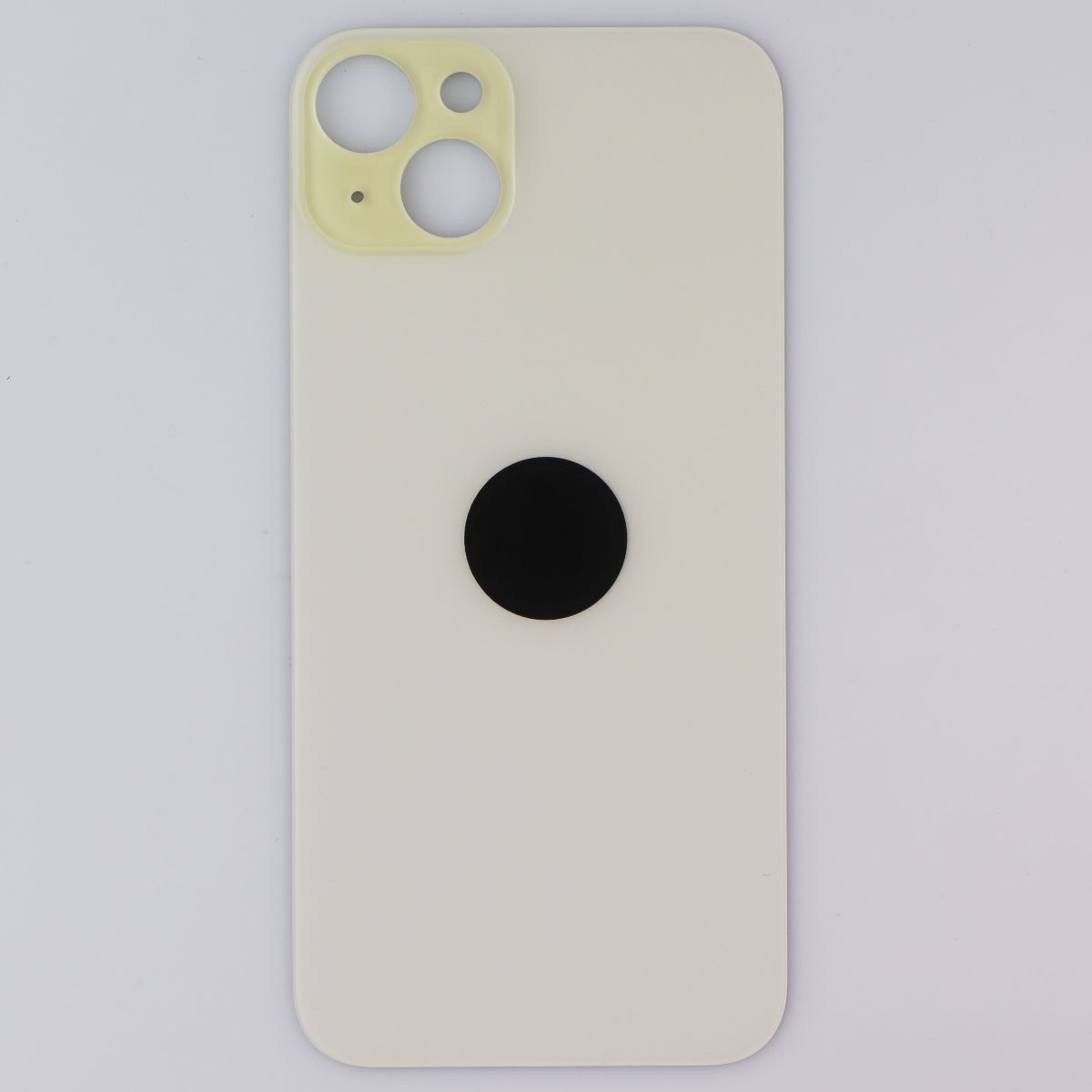 Repair Part - Back Glass for Apple iPhone 15 Plus - Yellow with Logo Cell Phone - Replacement Parts & Tools Unbranded - Simple Cell Bulk Wholesale Pricing - USA Seller