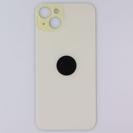 Repair Part - Back Glass for Apple iPhone 15 Plus - Yellow with Logo Cell Phone - Replacement Parts & Tools Unbranded - Simple Cell Bulk Wholesale Pricing - USA Seller