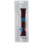 Braided Nylon Band for Apple Watch (38/40/41mm) Cases - Black/Red Smart Watch Accessories - Watch Bands Unbranded - Simple Cell Bulk Wholesale Pricing - USA Seller