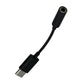 USB-C to 3.5mm headphone Jack Adapter - Black Cell Phone - Cables & Adapters Unbranded - Simple Cell Bulk Wholesale Pricing - USA Seller