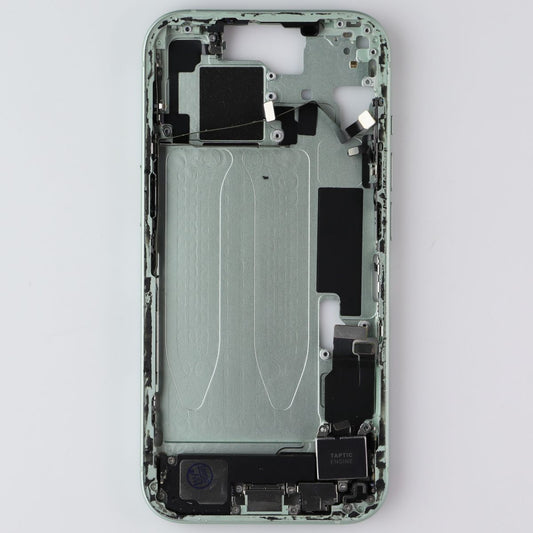 Repair Part - Mid-Frame with Small Parts for Apple iPhone 15 - Green Cell Phone - Replacement Parts & Tools Unbranded - Simple Cell Bulk Wholesale Pricing - USA Seller