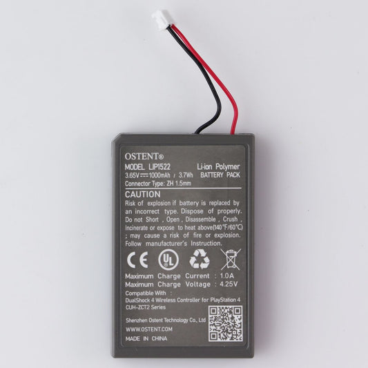 Repair Part - 1000mAh Battery for Sony DualShock 4 Controller (LIP1522) Gaming/Console - Batteries Unbranded - Simple Cell Bulk Wholesale Pricing - USA Seller