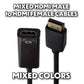 Mixed & Generic DP Displayport to HDMI Female Cable Adapters - Mixed Color/Style TV, Video & Audio Accessories - Video Cables & Interconnects Unbranded - Simple Cell Bulk Wholesale Pricing - USA Seller