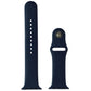 Silicone Watch Band for Apple Watch 42/44/45mm Cases - Dark Blue - Large Smart Watch Accessories - Watch Bands Unbranded    - Simple Cell Bulk Wholesale Pricing - USA Seller