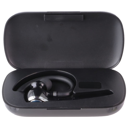 G7 Portable Wireless One Ear Headset with 500mAh Charging Case - Black