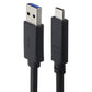 Mixed USB-C to USB 3.0 Charge and Sync Data Cables - Black (Bulk / 3 Ft and Up) Cell Phone - Chargers & Cradles Unbranded - Simple Cell Bulk Wholesale Pricing - USA Seller