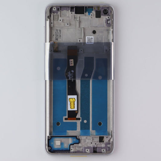 Repair Part LCD Assembly with Frame for Moto G Power (2021) XT2117 Polar Silver Cell Phone - Replacement Parts & Tools Unbranded - Simple Cell Bulk Wholesale Pricing - USA Seller