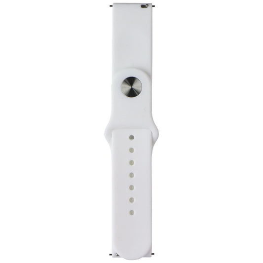 Generic Silicone Watch Band for T-Mobile Sync Up Kids Watch - White Smart Watch Accessories - Watch Bands Unbranded - Simple Cell Bulk Wholesale Pricing - USA Seller