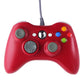 Generic Wired USB Controller for Xbox and PC - Red/Gray/White Gaming/Console - Controllers & Attachments Unbranded - Simple Cell Bulk Wholesale Pricing - USA Seller