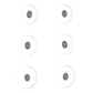 Replacement Ear Gels for Apple AirPod Pro - (3 Pack) - White Portable Audio & Headphones - Replacement Parts & Tools Unbranded - Simple Cell Bulk Wholesale Pricing - USA Seller