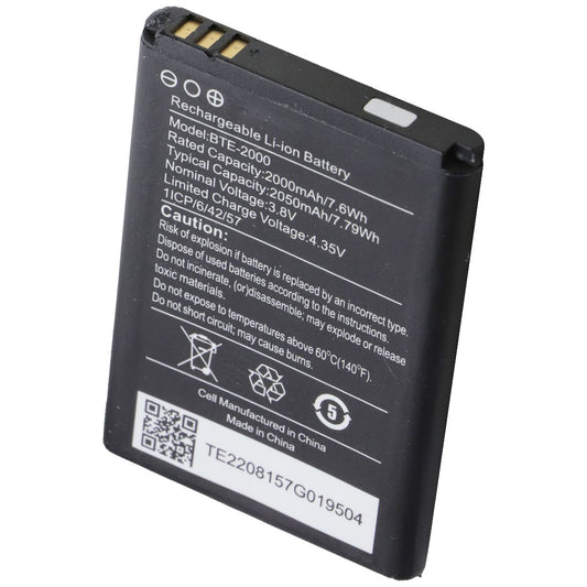 Replacement Li-ion 4.35V/2000mAH Battery for CAT S22 Flip Phone (BTE-2000) Cell Phone - Batteries Unbranded - Simple Cell Bulk Wholesale Pricing - USA Seller