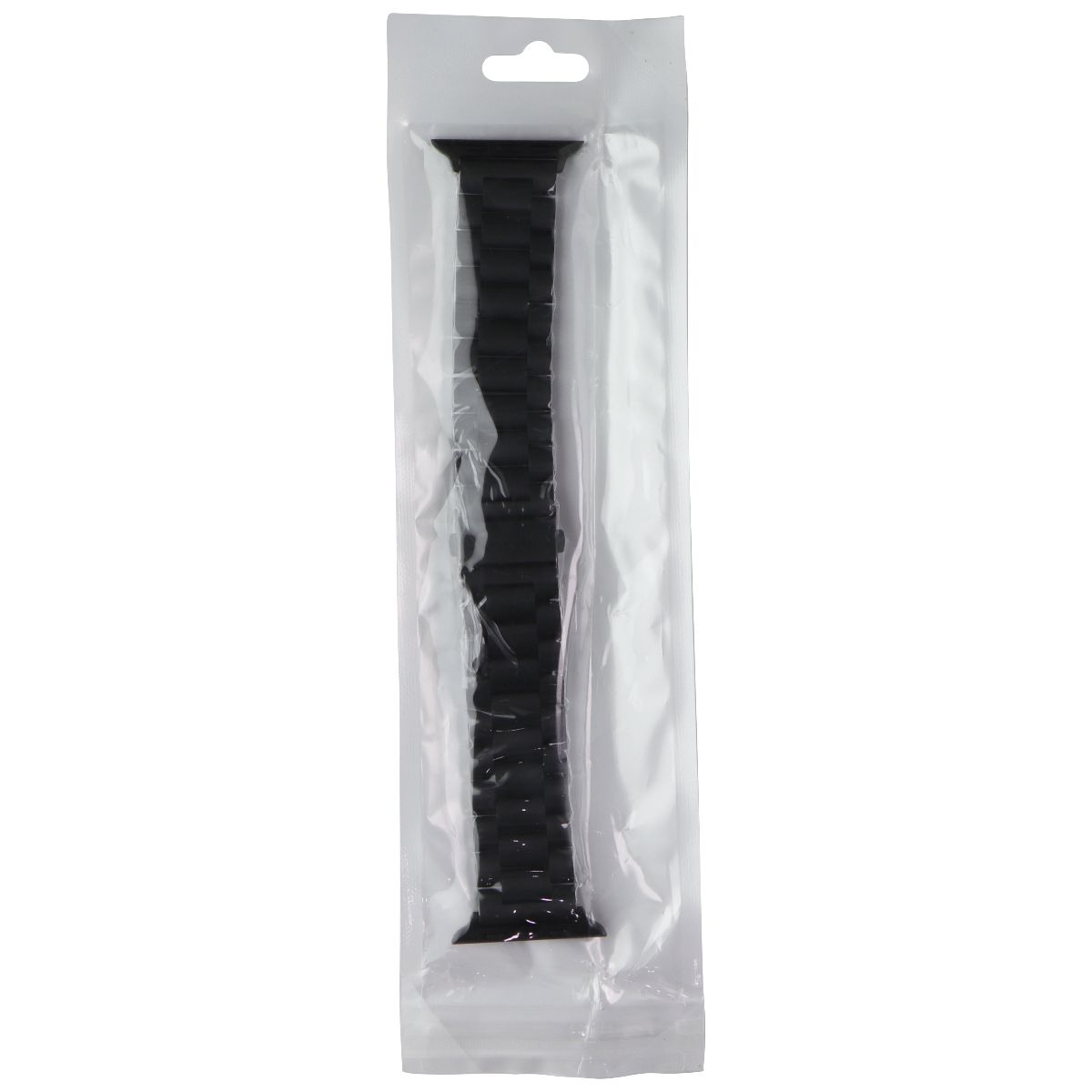 Heavy Metal Link Band for Apple Watch (49/45/44mm) - Black (APO012) Smart Watch Accessories - Watch Bands Unbranded - Simple Cell Bulk Wholesale Pricing - USA Seller