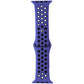 Silicone Sport Band for Apple Watch (49/45/44/42mm) Cases - Blue/Black Smart Watch Accessories - Watch Bands Unbranded - Simple Cell Bulk Wholesale Pricing - USA Seller