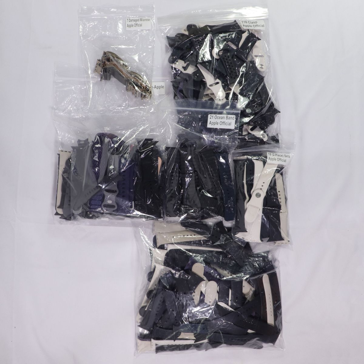 Mixed Bundle of Apple Watch Bands 38-46mm All Series (300+ Piece Bundle)