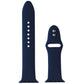 Generic Replacement Silicone Watch Band 42/44/45mm - Dark Blue Smart Watch Accessories - Watch Bands Unbranded    - Simple Cell Bulk Wholesale Pricing - USA Seller