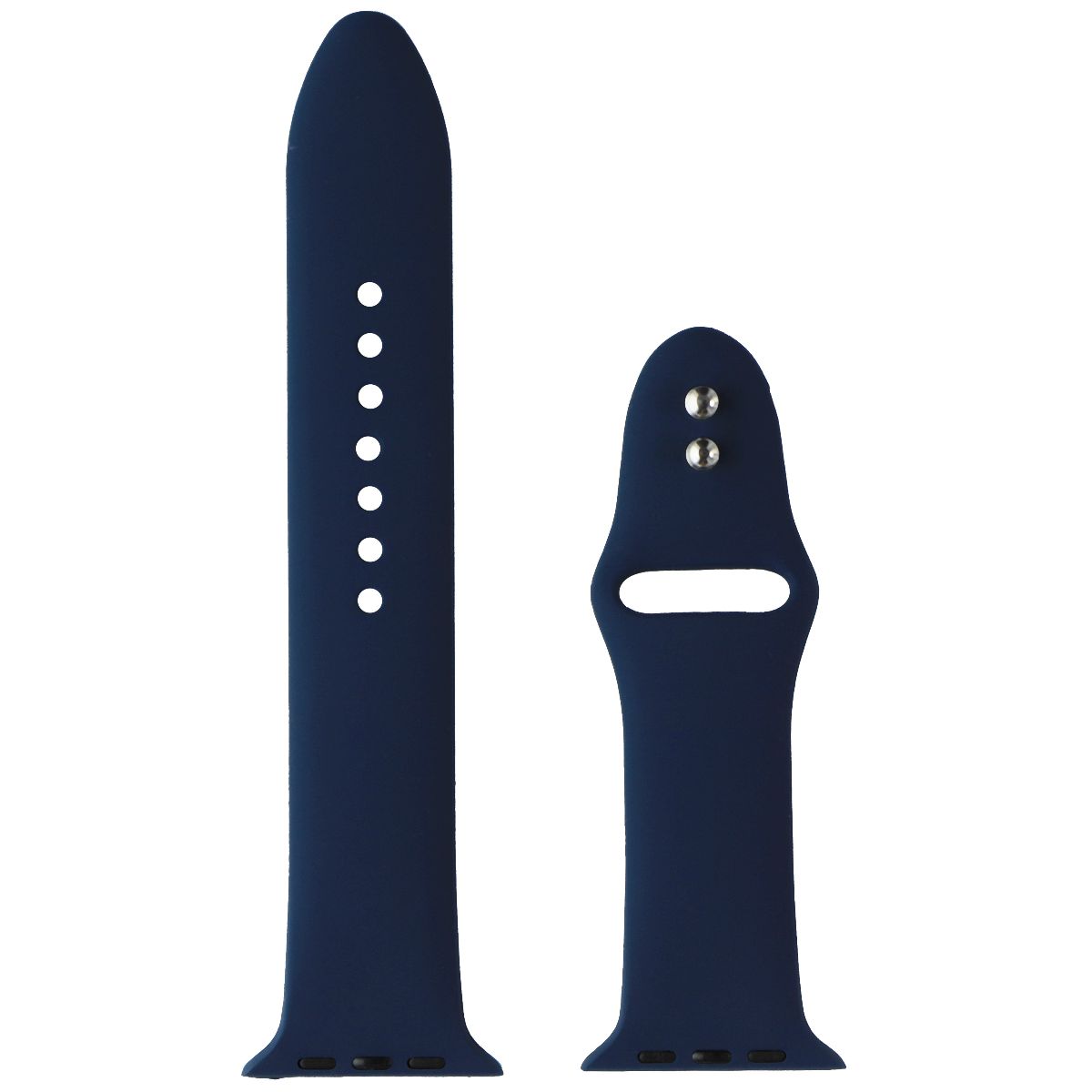 Generic Replacement Silicone Watch Band 42/44/45mm - Dark Blue Smart Watch Accessories - Watch Bands Unbranded    - Simple Cell Bulk Wholesale Pricing - USA Seller
