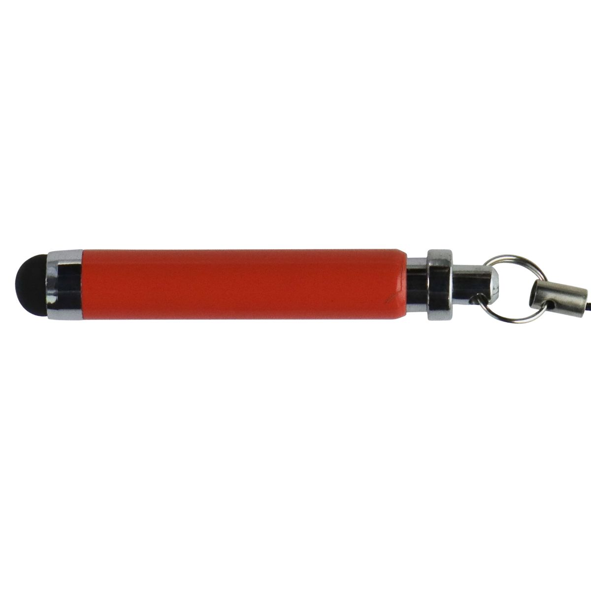 Mini Keychain Stylus Pens for Touchscreen Devices - Orange - 5 Pack Cell Phone - Styluses Unbranded - Simple Cell Bulk Wholesale Pricing - USA Seller