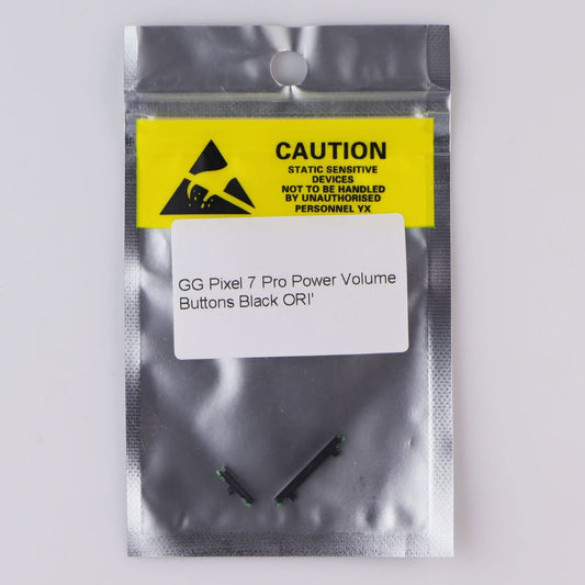 Repair Part - Power and Volume Buttons for Google Pixel 7 Pro - Black Cell Phone - Replacement Parts & Tools Unbranded - Simple Cell Bulk Wholesale Pricing - USA Seller
