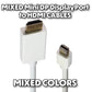 Mixed & Generic Mini DP DisplayPort to HDMI Cables - Mixed Colors (3-Ft and Up) TV, Video & Audio Accessories - Video Cables & Interconnects Unbranded - Simple Cell Bulk Wholesale Pricing - USA Seller