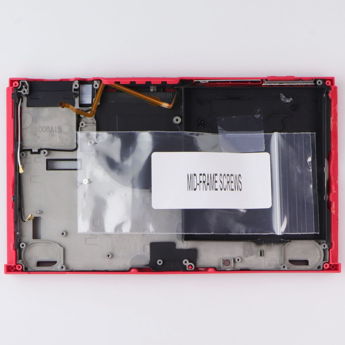 Repair Part - Mid Frame Housing for Nintendo Switch (Red) HAC-001 (-01) Gaming/Console - Replacement Parts & Tools Unbranded - Simple Cell Bulk Wholesale Pricing - USA Seller