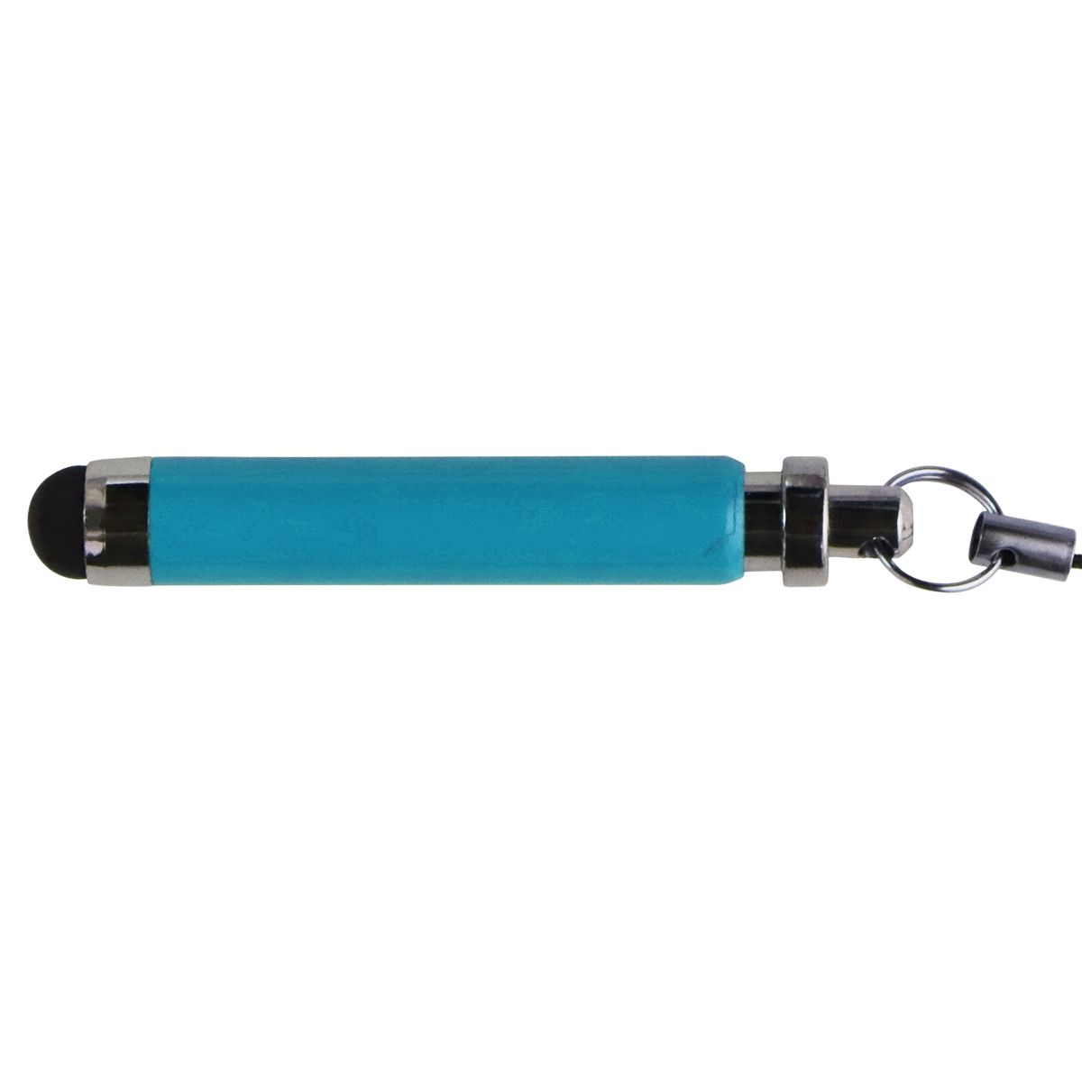 Mini Keychain Stylus Pens for Touchscreen Devices - Light Blue - 5 Pack Cell Phone - Styluses Unbranded - Simple Cell Bulk Wholesale Pricing - USA Seller