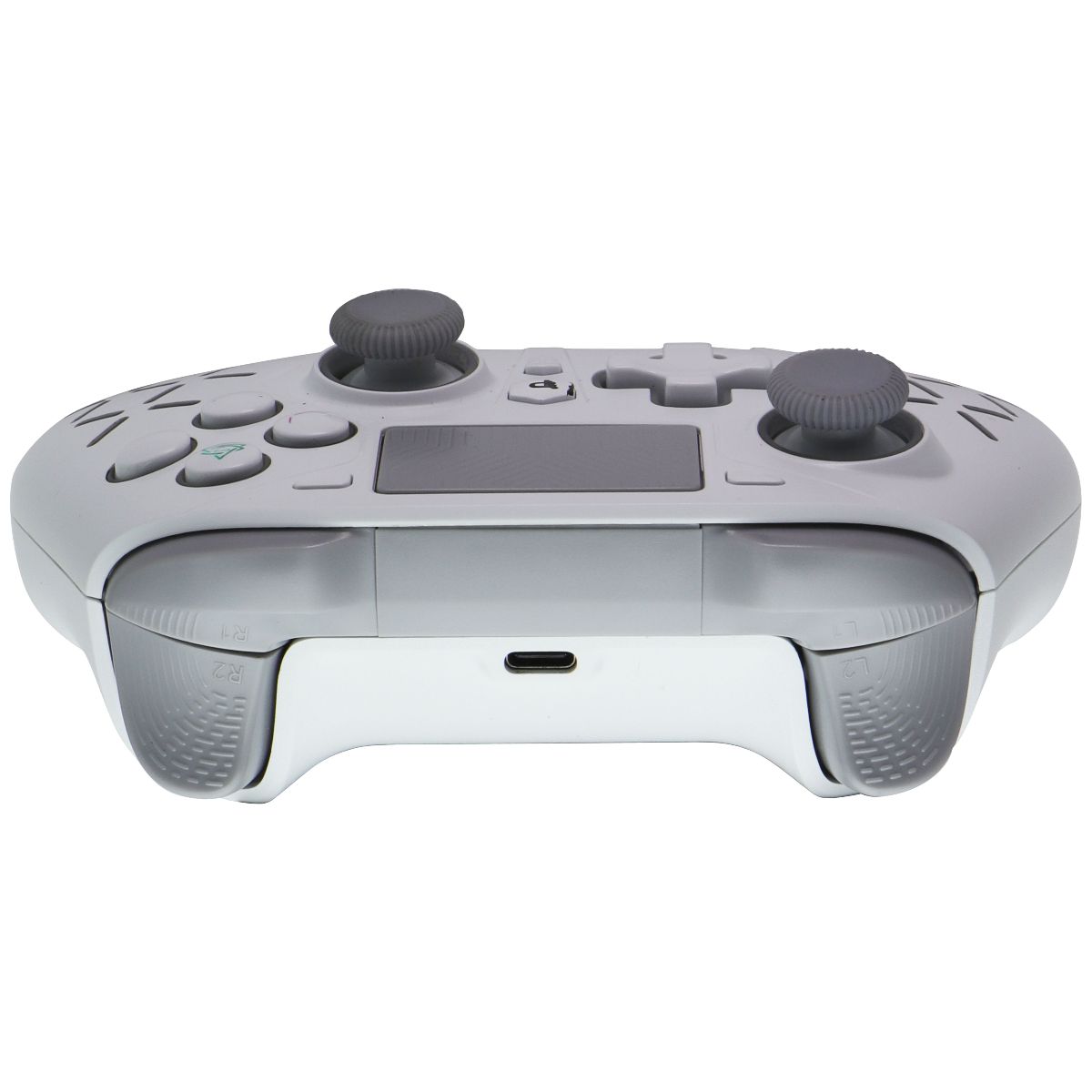 Generic Wireless Controller (RH-419) for Sony PlayStation 4 (PS4) - White/Gray Gaming/Console - Controllers & Attachments Unbranded - Simple Cell Bulk Wholesale Pricing - USA Seller