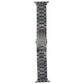 Heavy Metal Link Band for Apple Watch (49/45/44mm) - Silver (APO012) Smart Watch Accessories - Watch Bands Unbranded - Simple Cell Bulk Wholesale Pricing - USA Seller