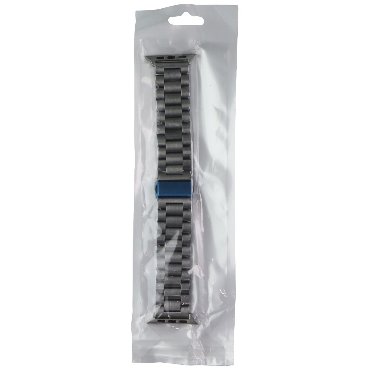 Heavy Metal Link Band for Apple Watch (49/45/44mm) - Silver (APO012) Smart Watch Accessories - Watch Bands Unbranded - Simple Cell Bulk Wholesale Pricing - USA Seller