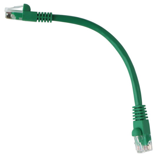 Generic (6-inch / 0.5-foot) CAT6 Ethernet RJ-45 Patch Cable - Green Computer/Network - Ethernet Cables (RJ-45, 8P8C) Unbranded - Simple Cell Bulk Wholesale Pricing - USA Seller