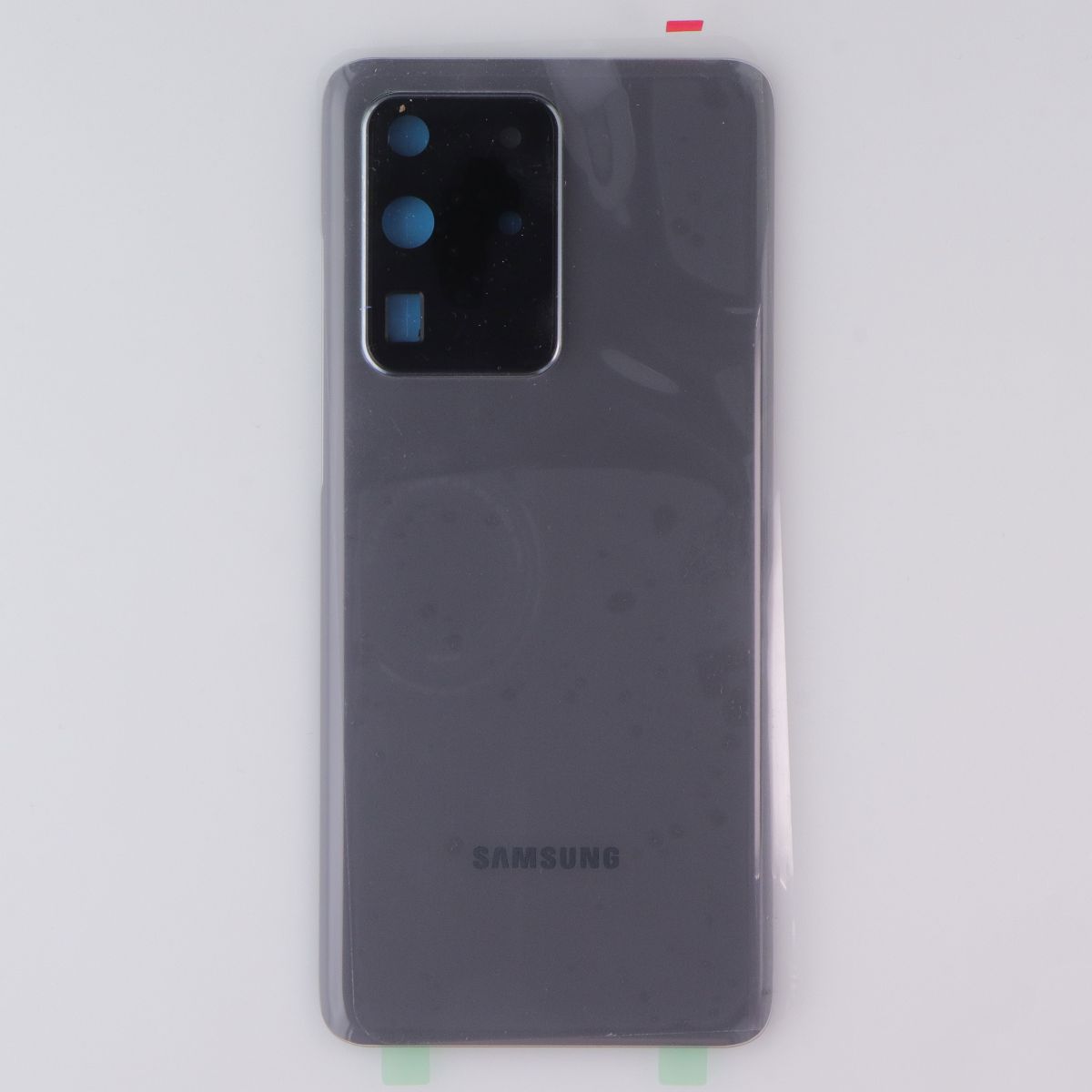 Repair Part - Back Glass Panel + Cam Lens for S20 Ultra (Cosmic Gray) Cell Phone - Replacement Parts & Tools Unbranded - Simple Cell Bulk Wholesale Pricing - USA Seller