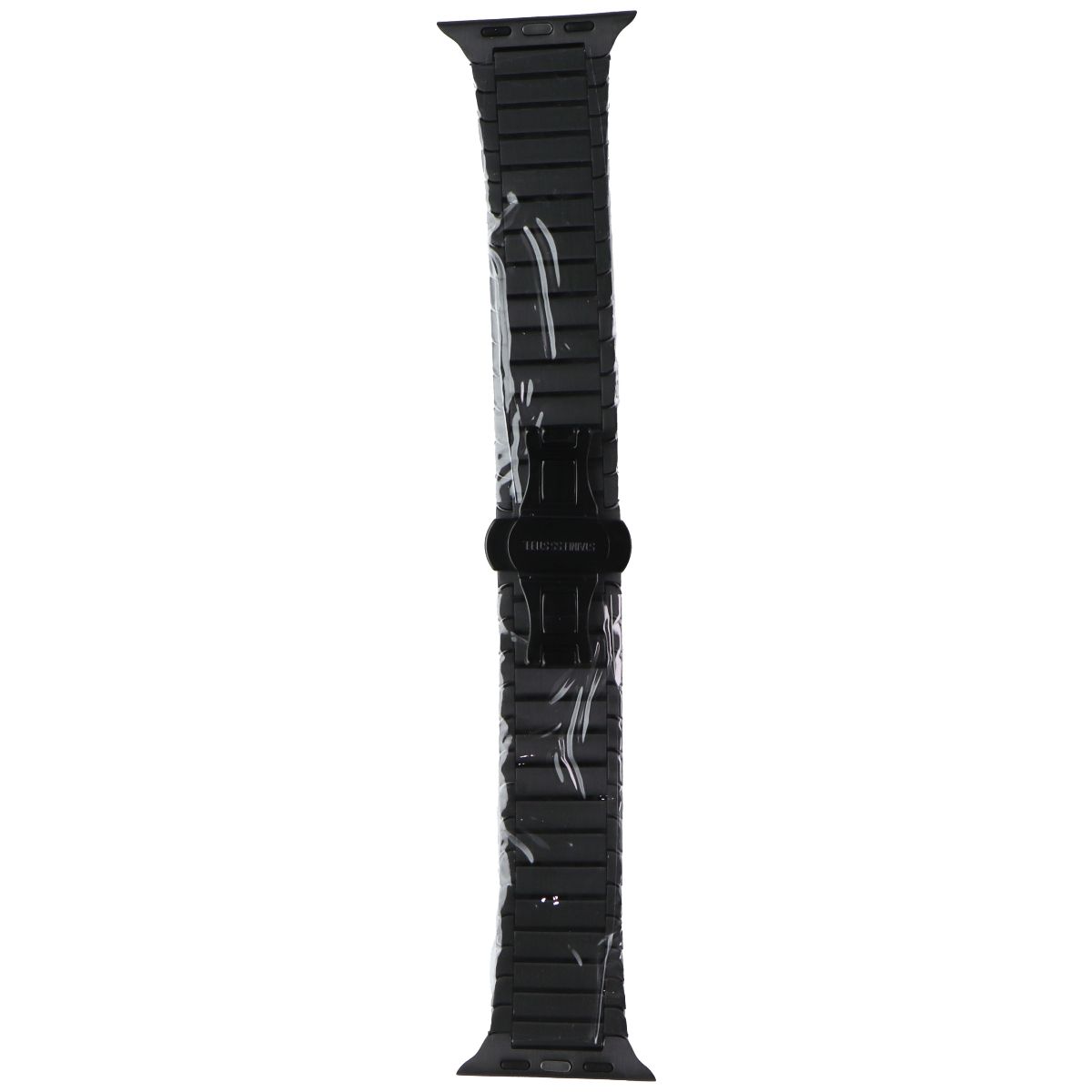 Fine Metal Link Band for Apple Watch (49/45/44mm) - Black (APO011) Smart Watch Accessories - Watch Bands Unbranded - Simple Cell Bulk Wholesale Pricing - USA Seller