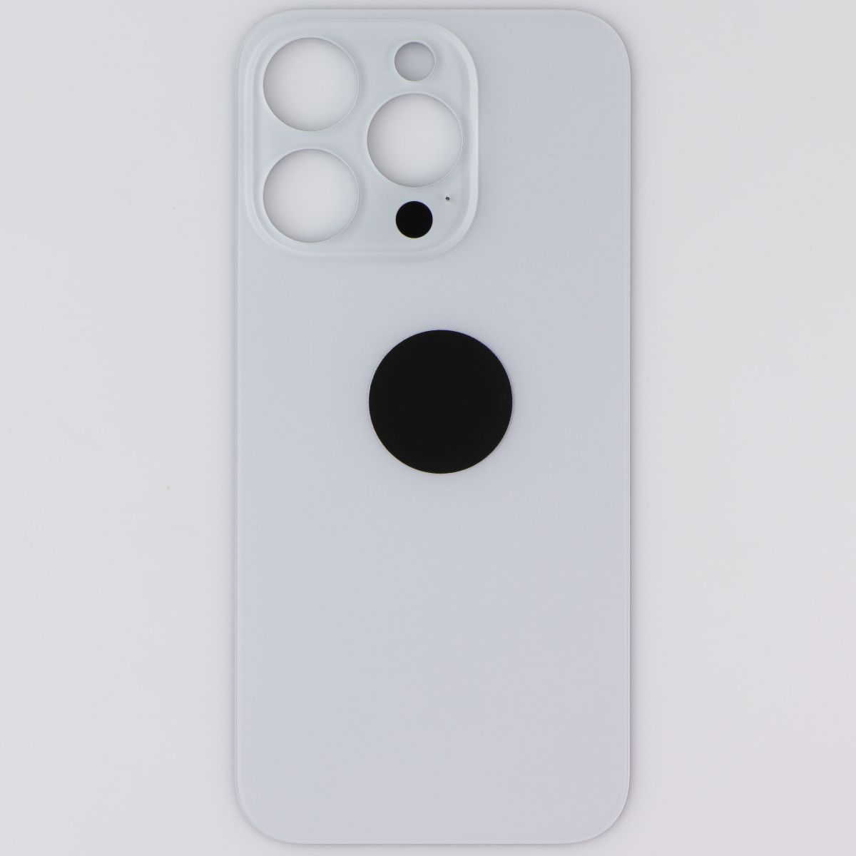 Repair Part - Back Glass for Apple iPhone 15 Pro - White with Logo Cell Phone - Replacement Parts & Tools Unbranded - Simple Cell Bulk Wholesale Pricing - USA Seller