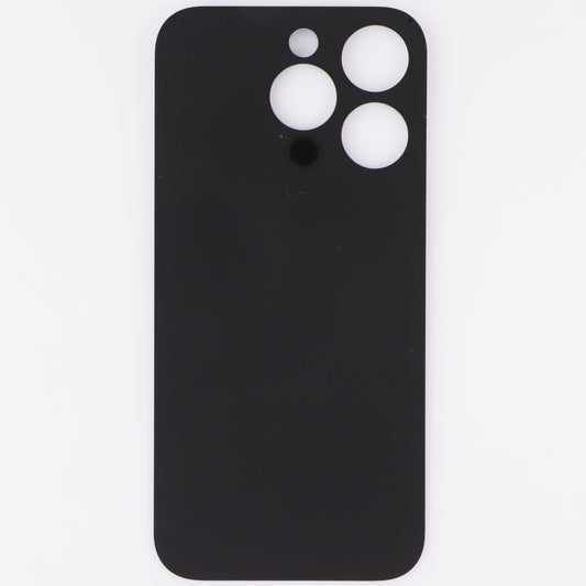 Repair Part - Back Glass for Apple iPhone 15 Pro - Black with Logo Cell Phone - Replacement Parts & Tools Unbranded - Simple Cell Bulk Wholesale Pricing - USA Seller