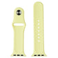 Generic Silicone Band for Apple Watch (38/40mm) Small Band + Clasp - Yellow Smart Watch Accessories - Watch Bands Unbranded - Simple Cell Bulk Wholesale Pricing - USA Seller